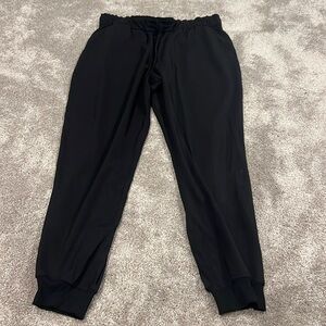 Black lululemon joggers